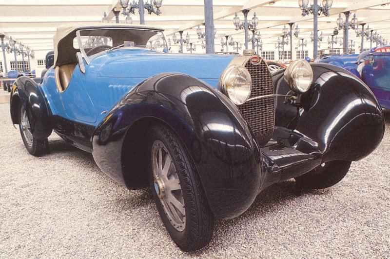 Bugatti-Type 43 Roadster sport 1929 8 cyl-2261 cm.-115 CV